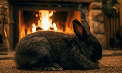 DJs Den Bunny Sitting Logo